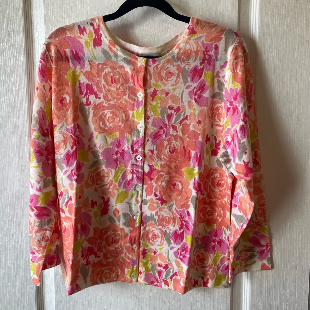 Garnet Hill Signature Eco Merino Cardigan